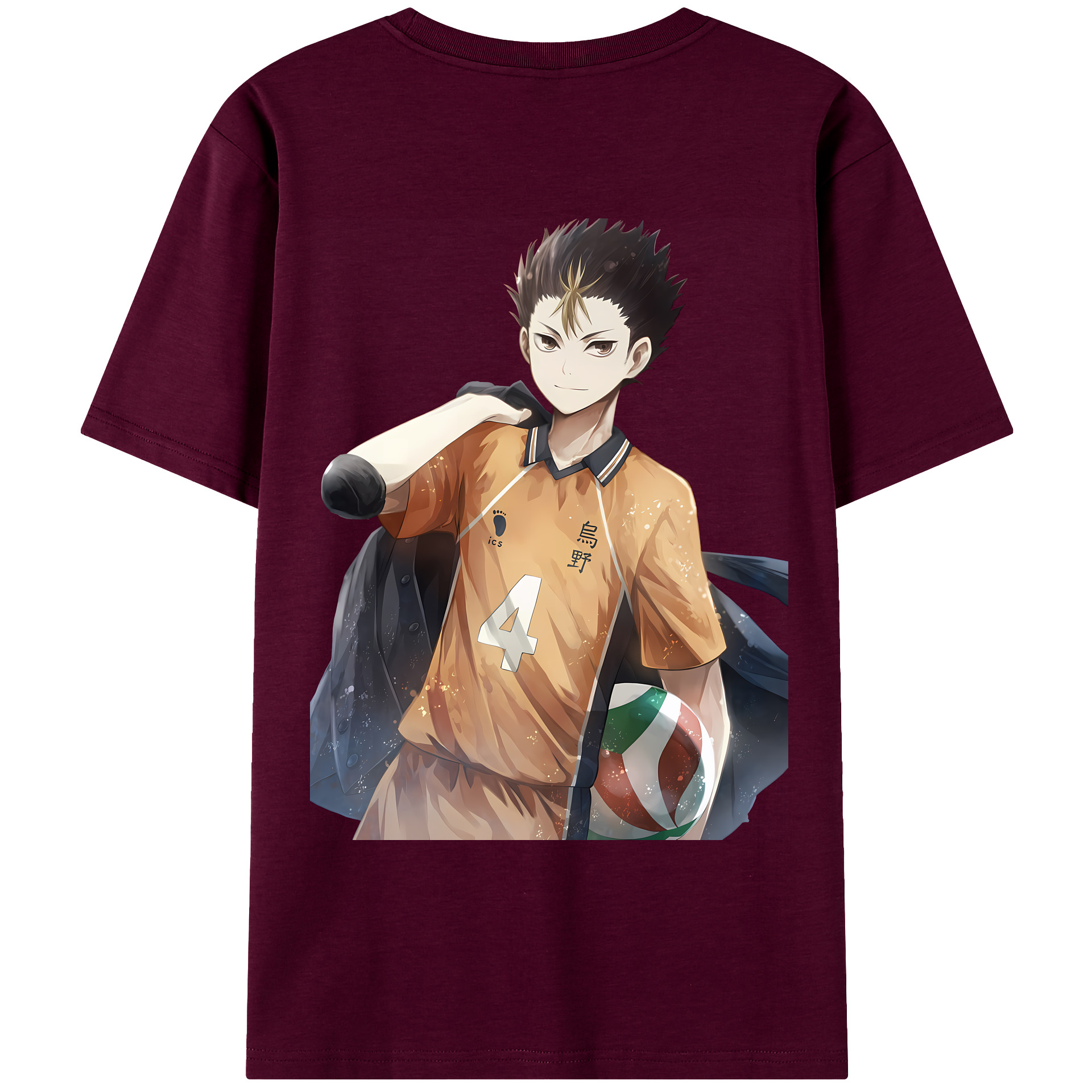 （画像用） ハイキュー!! Haikyu!! レディース半袖Tシャツ(バックプリント)